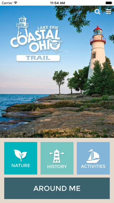 Lake Erie Coastal Ohio Trail Screenshot