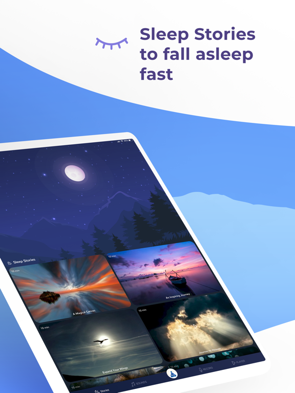 Rest: White Noise Sleep Sounds iPad screenshot 4 - Medical app