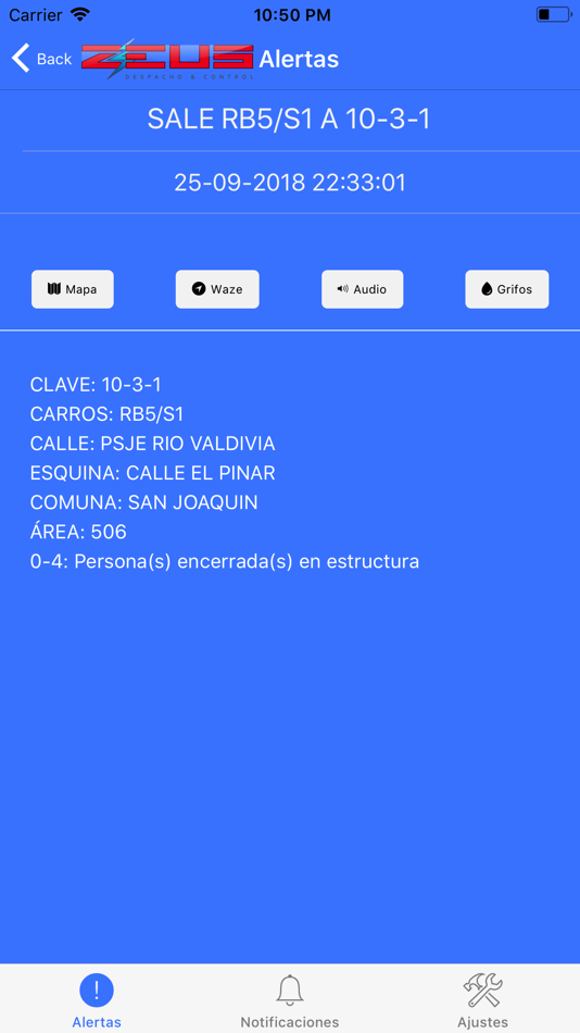 #3. Zeus Alerta (iOS) 由: GEOBIT SPA
