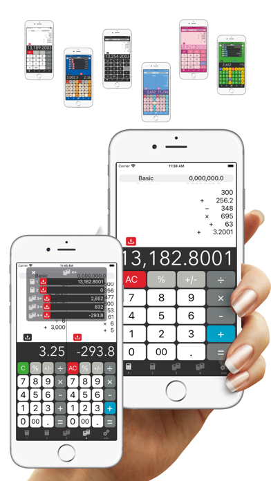 Screenshot #1 pour Calculatrice L - Double Calcul