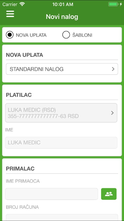 Vojvodjanska banka m-banking screenshot-3