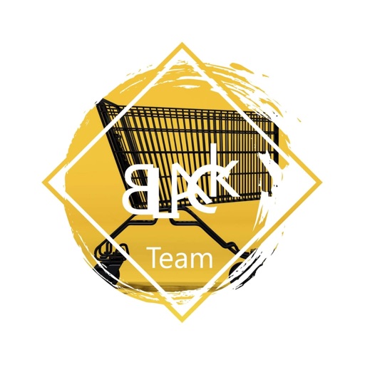 Black Team Shopping icon