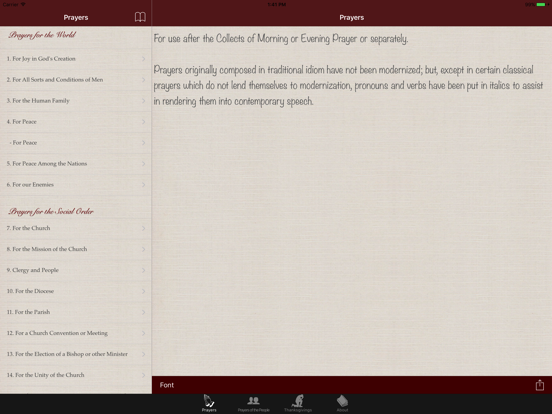 Screenshot #5 pour Prayers and Thanksgivings