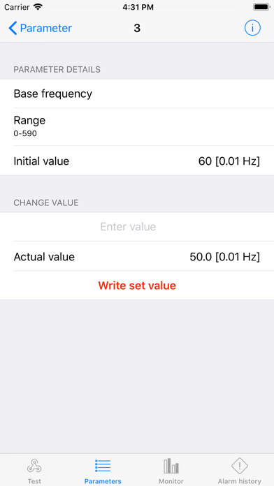 App screenshot