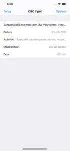 Ysis Mobiel screenshot #3 for iPhone