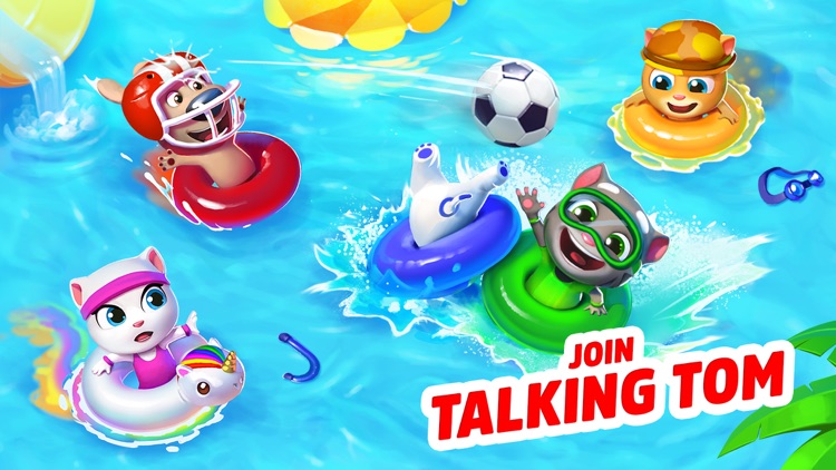 Talking Tom Pool screenshot-0