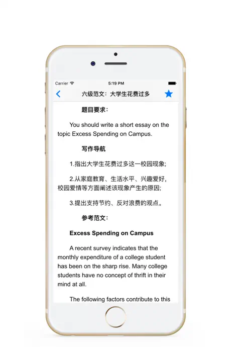 英语六级作文-六级历年真题万能模板