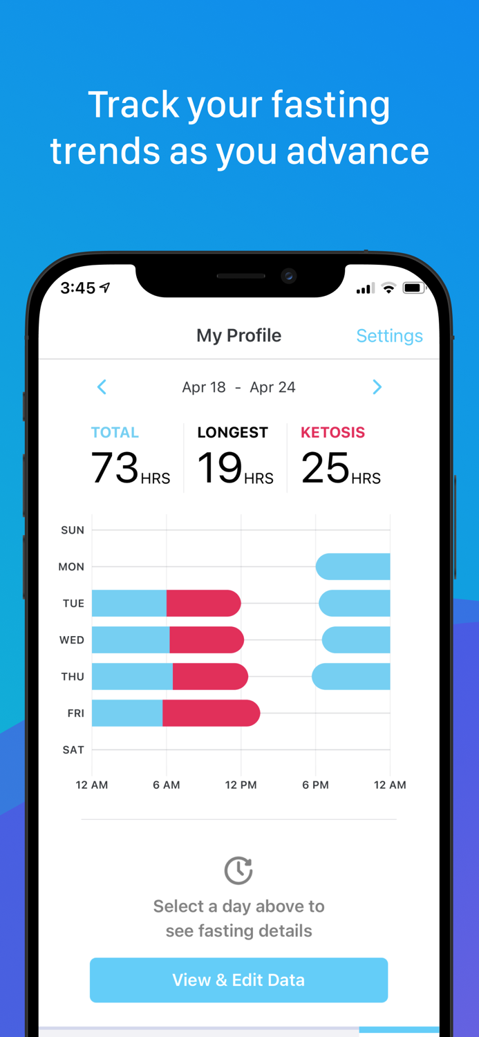 LIFE Fasting Timer and Tracker