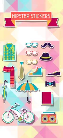 Game screenshot Hipster Stylish  Stickers mod apk