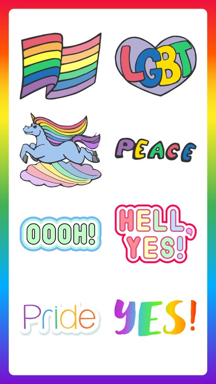 Gay Pride LGBT Stickers Quotes