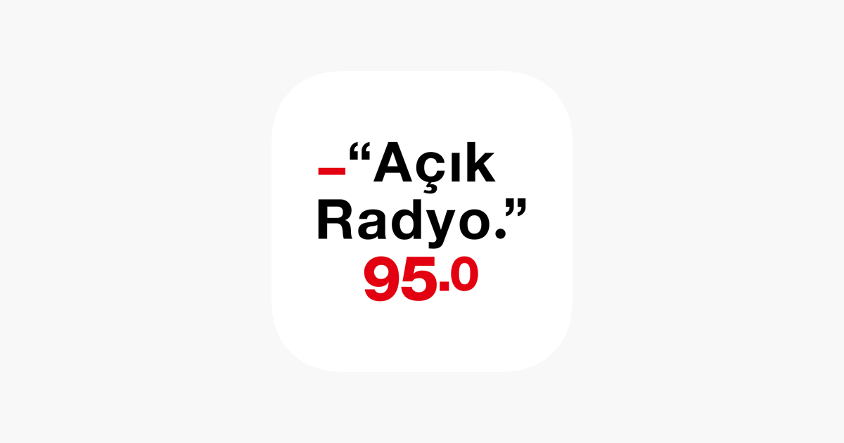 Açık Radyo App Store'da