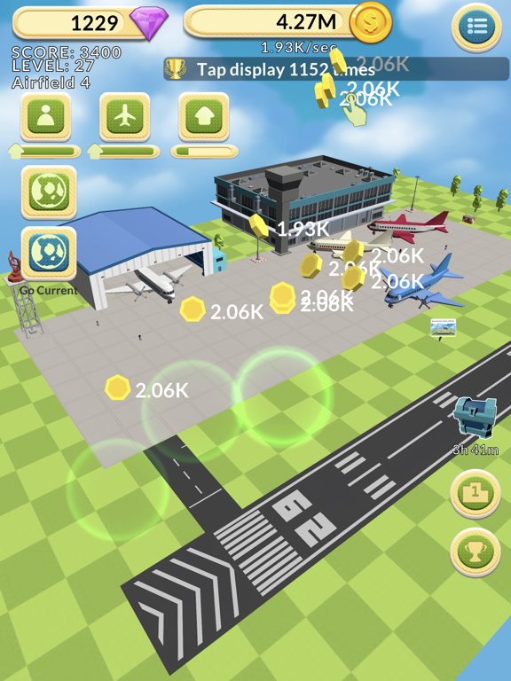 Screenshot #4 pour Airfield Tycoon Clicker