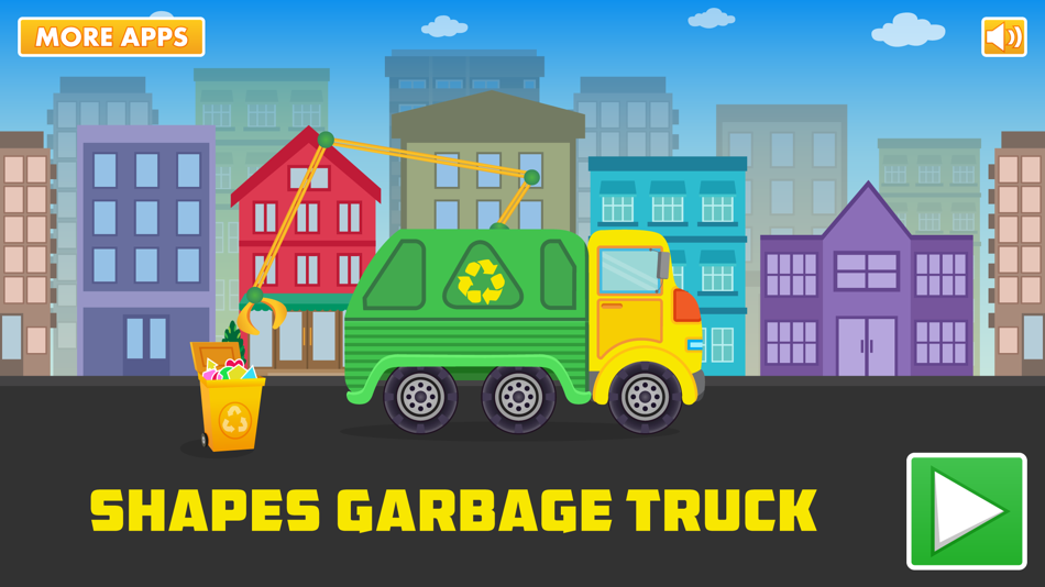 Learning Shapes Garbage Truck - 1.1 - (iOS)