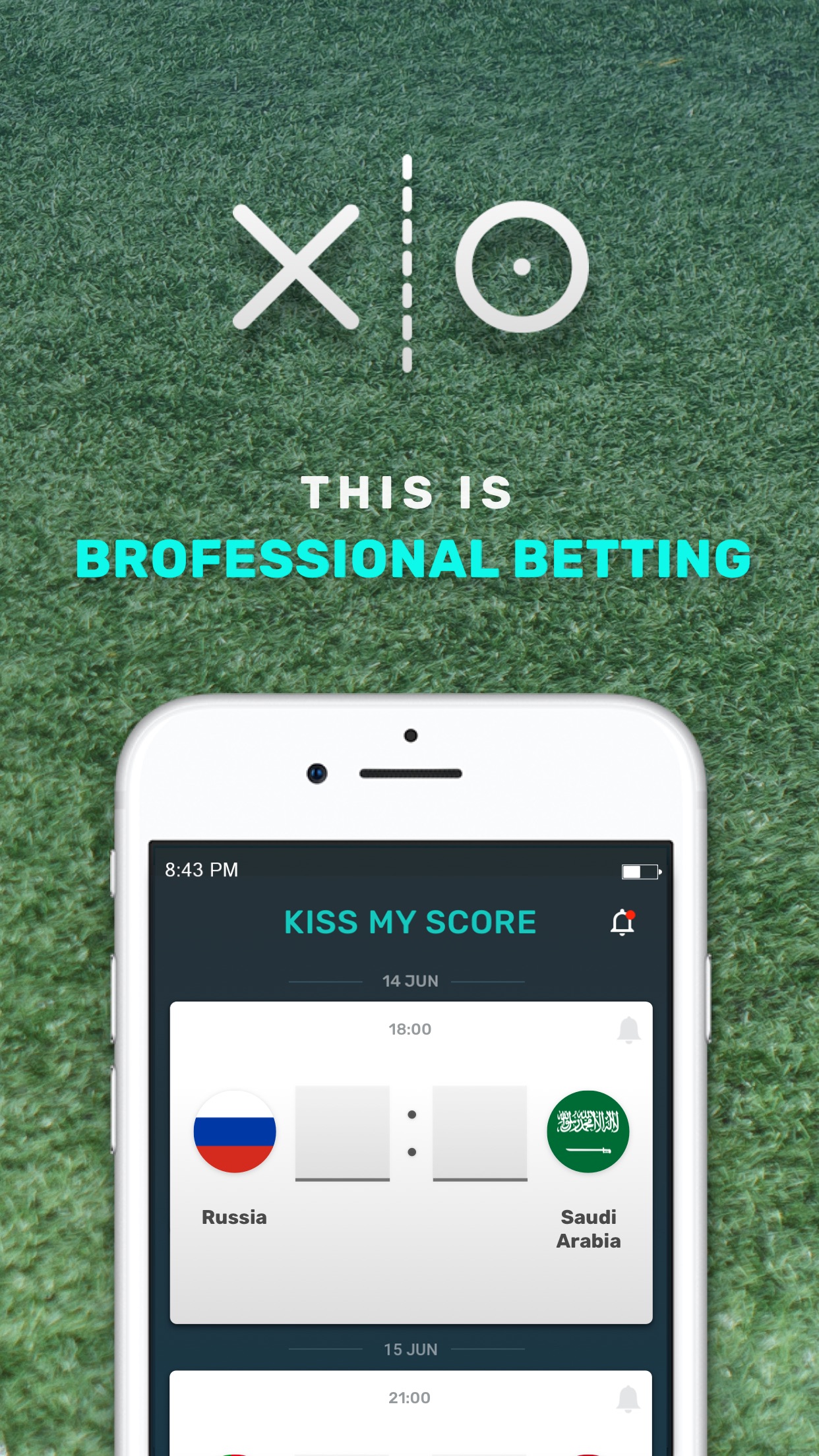 Screenshot do app Kiss my Score