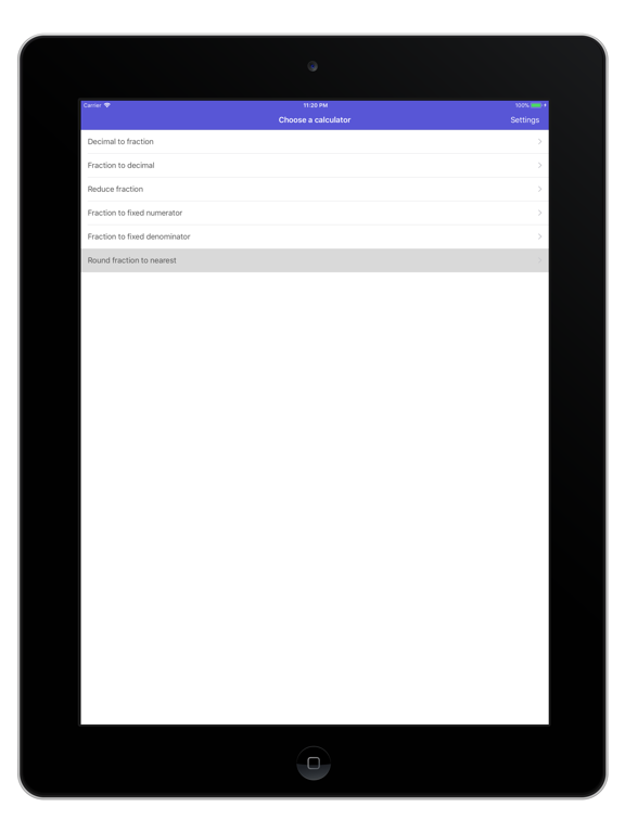 Screenshot #4 pour Fractions Converter & Calc