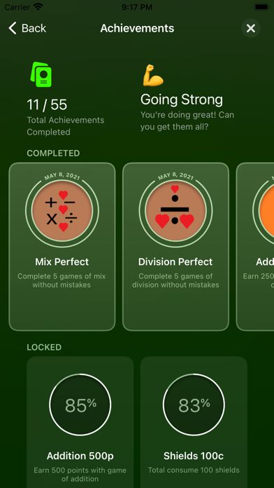 Math Competition in 60 Seconds Screenshot