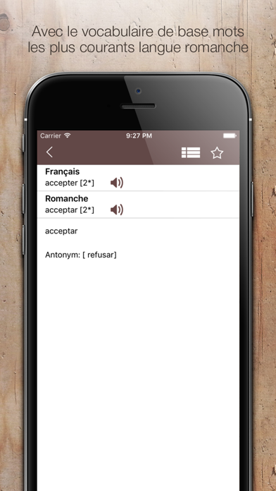 Screenshot #3 pour Dictionnaire Romanche Francais