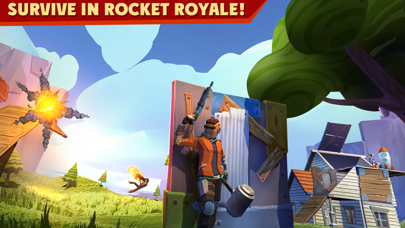 Screenshot #1 pour Rocket Royale: PvP Survival