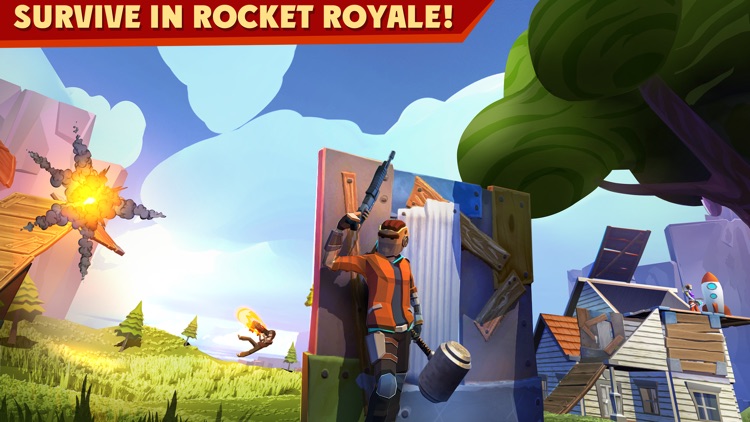 Rocket Royale: PvP Survival screenshot-0