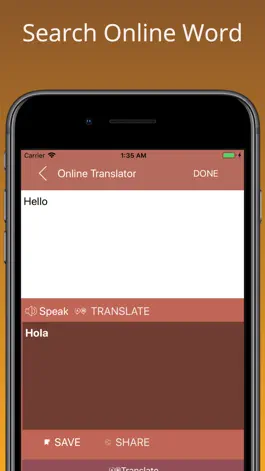 Game screenshot English to Espanol Translator hack