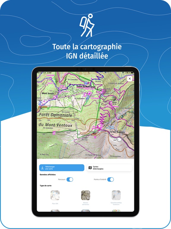 IGNrando' – France hiking mapsのおすすめ画像3