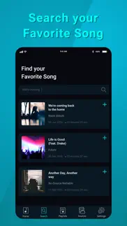 music player cloud & streaming iphone screenshot 2