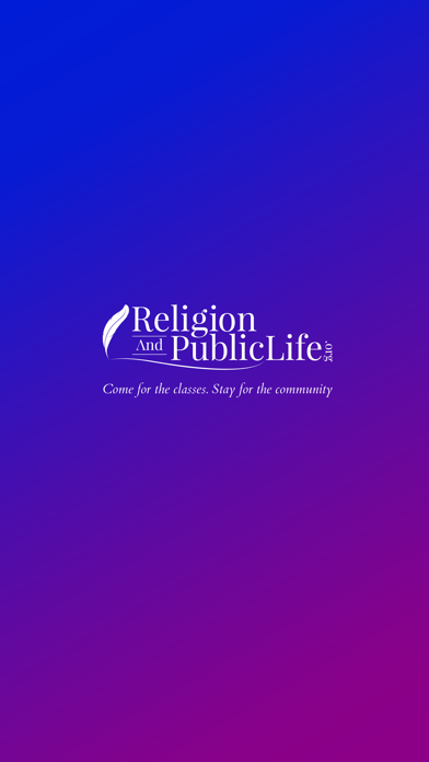 ReligionAndPublicLife.org Screenshot