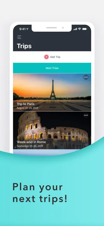 Packr Travel Packing List: Screenshot 4 von 5