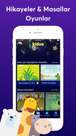Game screenshot Kidso - Masallar & Oyunlar mod apk