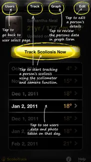 scoliotrack iphone resimleri 2