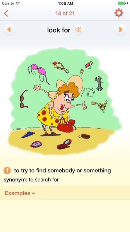 Most common Phrasal Verbs App