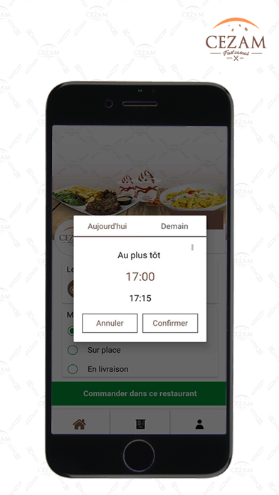 Cezam Restaurants Screenshot