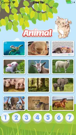 Game screenshot Learn Animal Vocabulary Eng apk