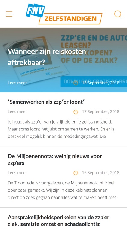 FNV Zelfstandigen screenshot-3