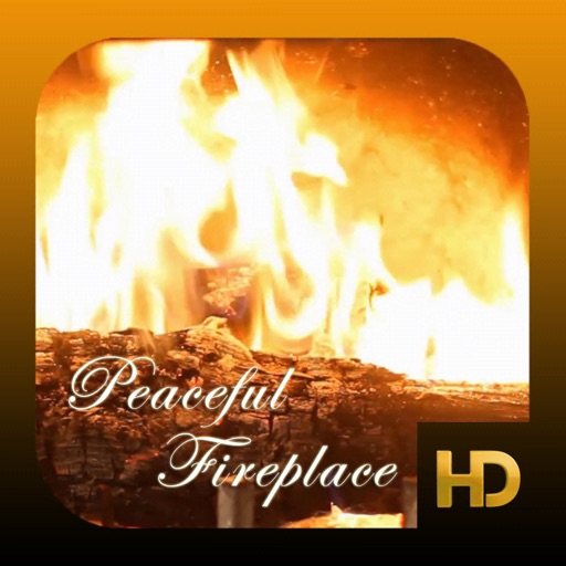 Peaceful Fireplace HD