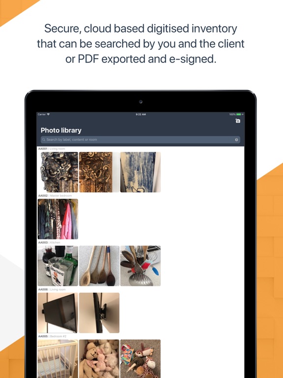 QRbox iPad screenshot 5 - Productivity app