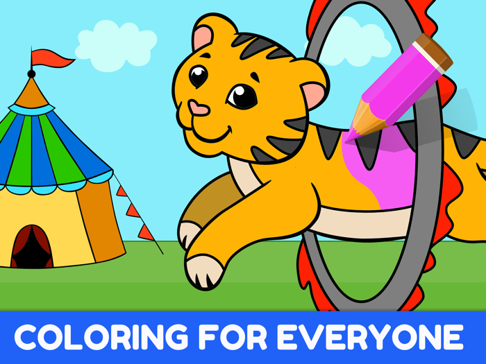 Baby coloring book kids 3-6