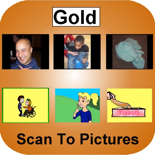 Scan to Pictures - Gold