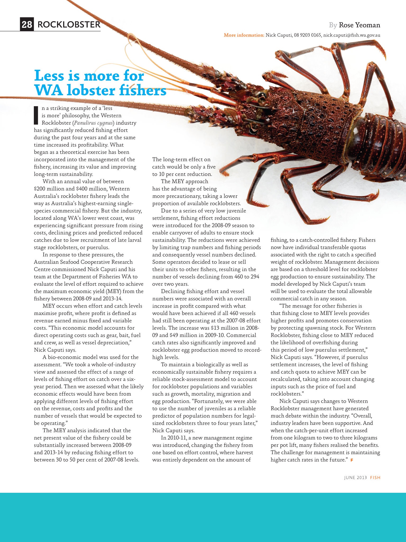 FRDC FISH Magazine screenshot 2