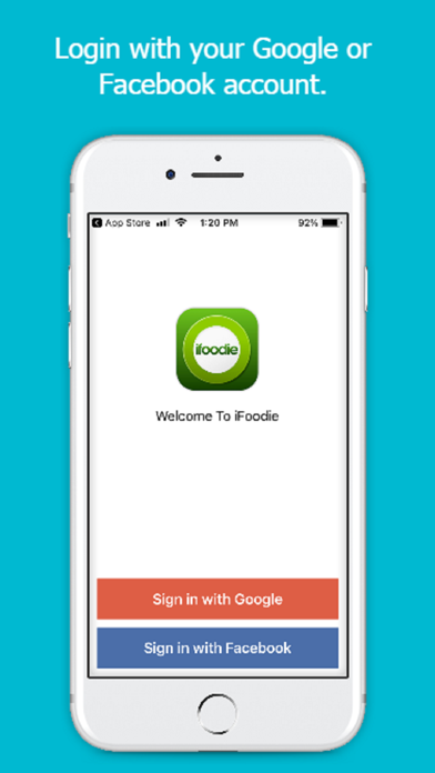 Screenshot #1 pour iFoodie - Local Eatery Guide