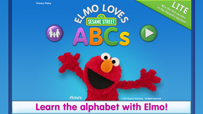 Elmo Loves ABCs Lite Screenshot