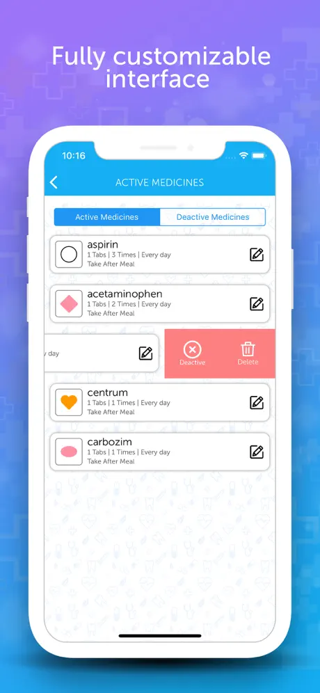 Pill Reminder - A Meds Tracker