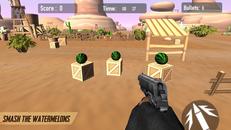 Expert Shooting Watermelon
