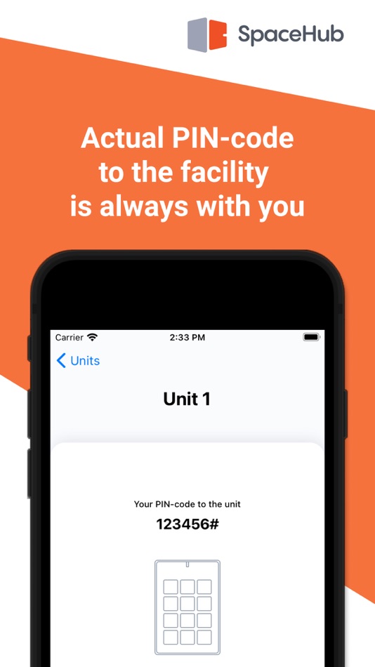#2. SpaceHub - self storage (iOS) 게시자: Space Hub OU