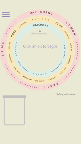 Essential Oil Blending Tool screenshot