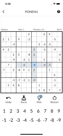 Game screenshot Ponenu: Expert Sudoku apk
