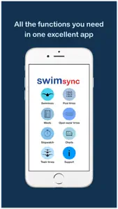 swimsync screenshot #1 for iPhone