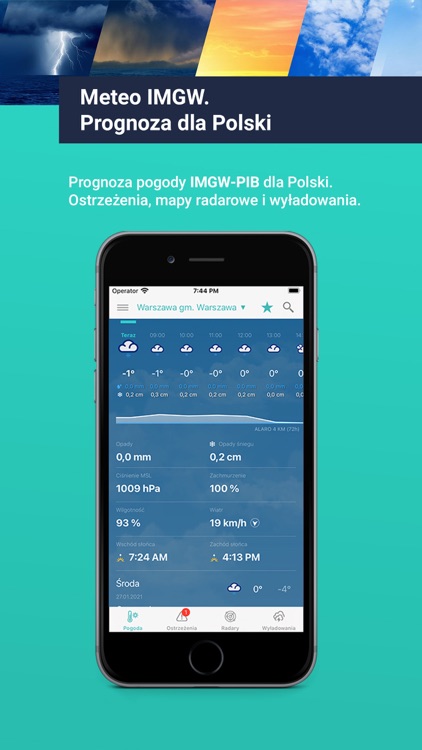 Meteo IMGW Prognoza dla Polski