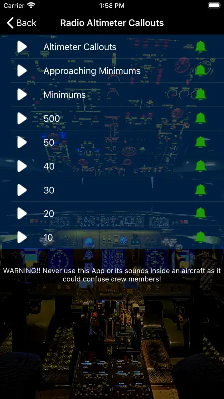737 Voice - Aural Warnings screenshot 3 of 5
