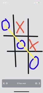 Draw Tic Tac Toe screenshot #1 for iPhone